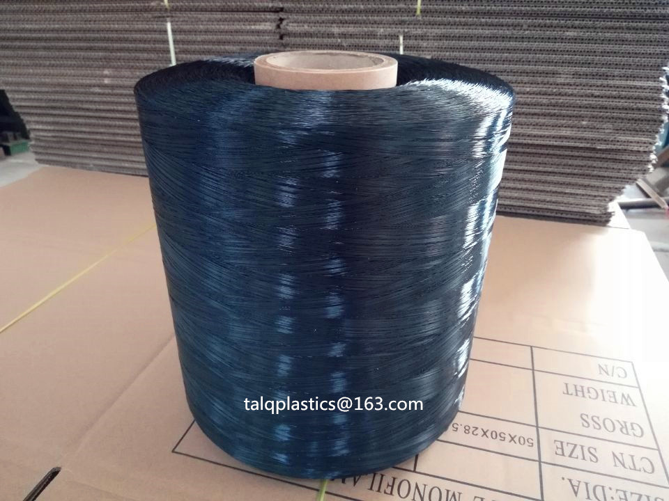 HDPE knitting monofilament yarn pp fdy fishing line 1000d 700d 0.4mm