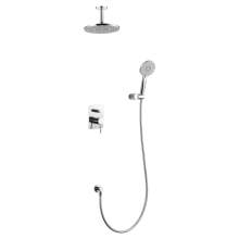 Shower set for concealed installation