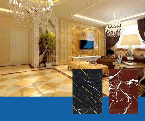 PVC Interior Marble Table Sheet For Sale