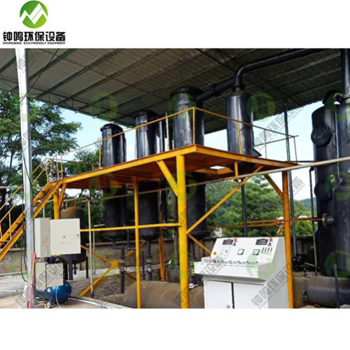 Zhongming Beston Continuous Pyrolysis Process Machine zum Recyceln von Kunststoff