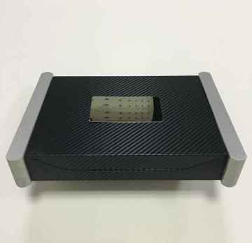High Quality Black Faux Leather Box For Gift