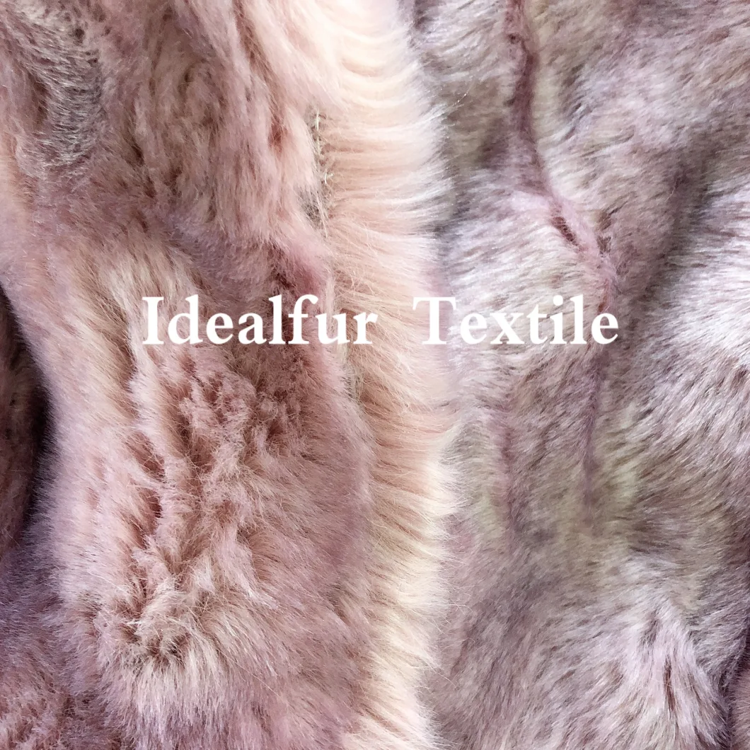 Pressure Printing Imitation Rabbit Fur