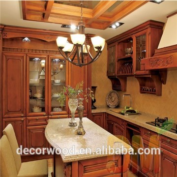 Royal kitchen Old fashion wooden american kitchen cabinets