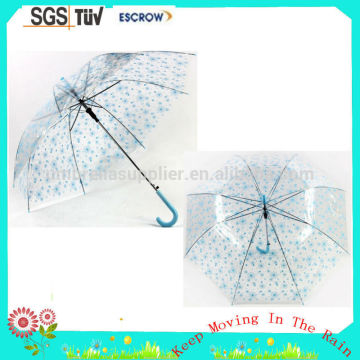 Modern classical transparent national flag umbrella