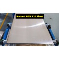 Natural PEEK Board High Quality Pure Material