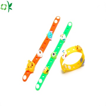 Promotional Gift Adjustable Cartoon silicone bracelet