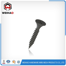 Black phosphated coarse thread drywall screw