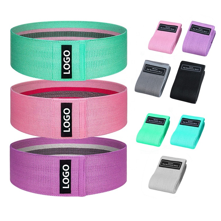 Grosir Private Label Elastic Fitness Resistance Bands