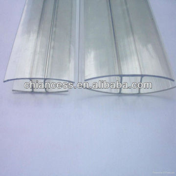 PC profile H polycarbonate sheet/pc panel