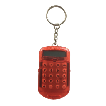 mini cute keychain calculator with protective cover