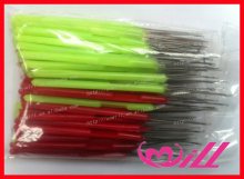 hair extension bead tool hair threading tool cheap plastic hook