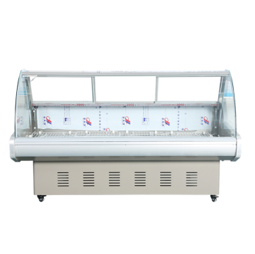 Economic meat chiller display deli cooler showcase