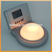 Alarm clock with night light