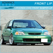 FOR 96 97 98 HONDA CIVIC EK FRONT LIP TYPE SIR STYLE PU FRONT BUMPER LIP POLY URETHANE