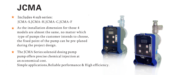 Bomba solenoide de control digital de la serie JCMA