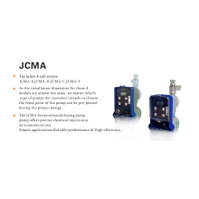 JCMA Series Digital Control مضخة الملف اللولبي