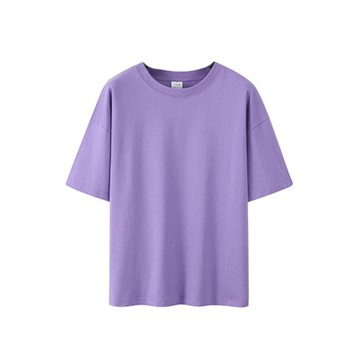 T-shirt Oversize version solid color customized Logo