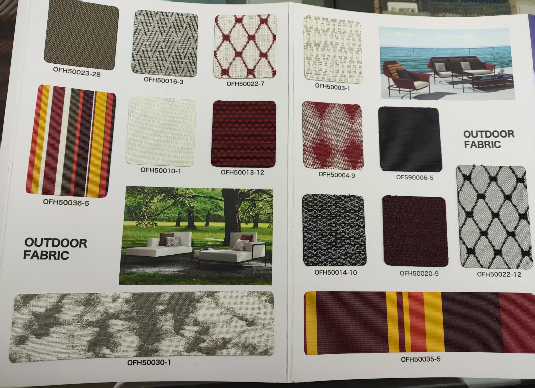 tissu d'extérieur outdoor fabric
