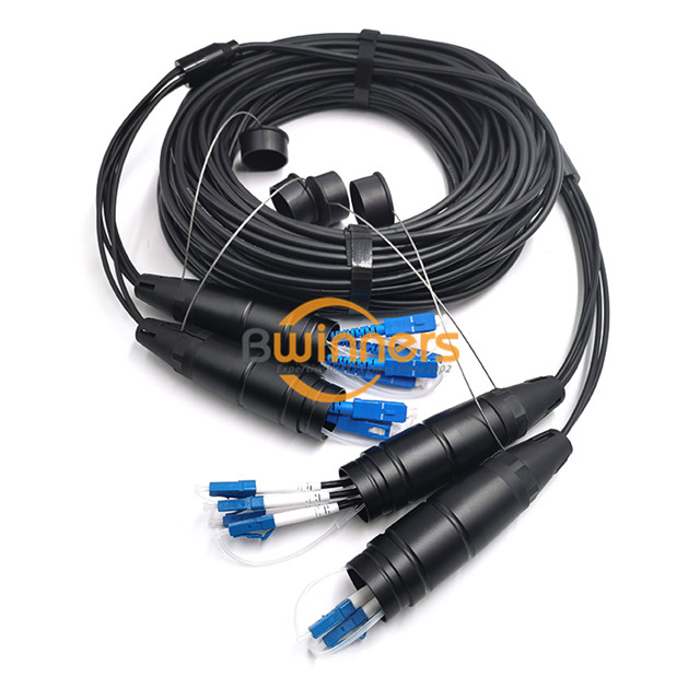 Armored Fiber Optic Patch Cable