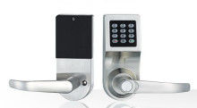 Home Security Lock , Keypad / Card / Wireless Remote ontrol /metal key Digital door lock