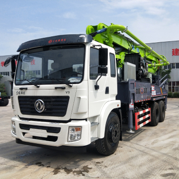 Efficient 38m Mobile Hydraulic Stirring Concrete Pump Truck