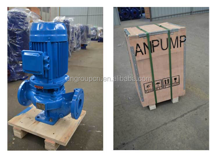 circulation booster vertical pipeline centrifugal explosion proof pump