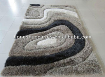 3D living room shaggy carpet