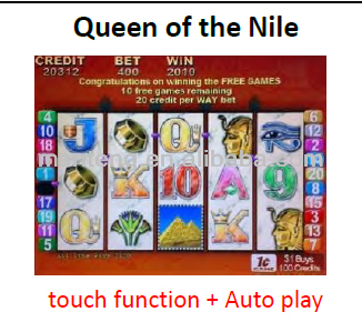 Aristocrat Queen of the Nile Gambling Game Board/slot game board/Casino Game PCB