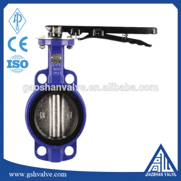 cast iron water butterfly valve with lever hand