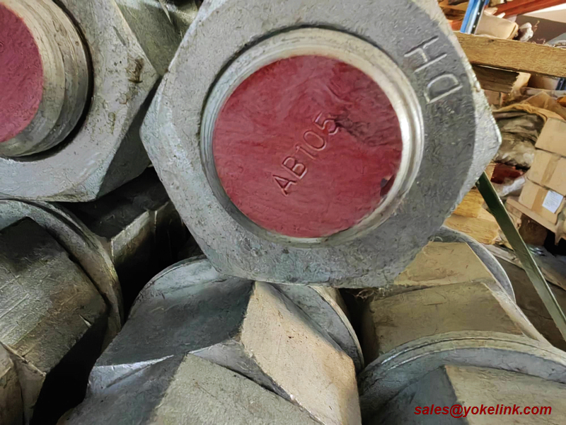 ASTM F1554 horgonycsavarok, Grade 36 55 105 F436 alátétekkel