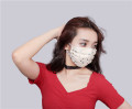 Новая защитная маска с вышивкой
