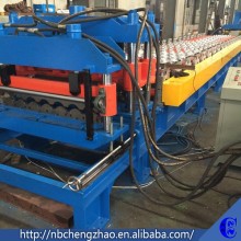 2015 15 KW GCr15 quenching process PLC color steel roof forming machine