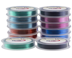 Silver-Plated Artistic Wire, 20 Ga., Copper