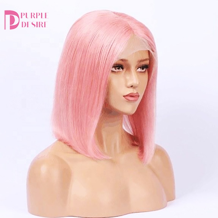 bob lace frontal wig ombre silky straight brazilian hair best selling female high quality lace front wig