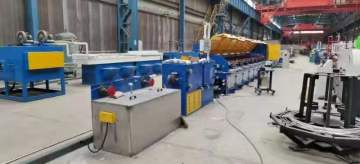 steel wire husking machine