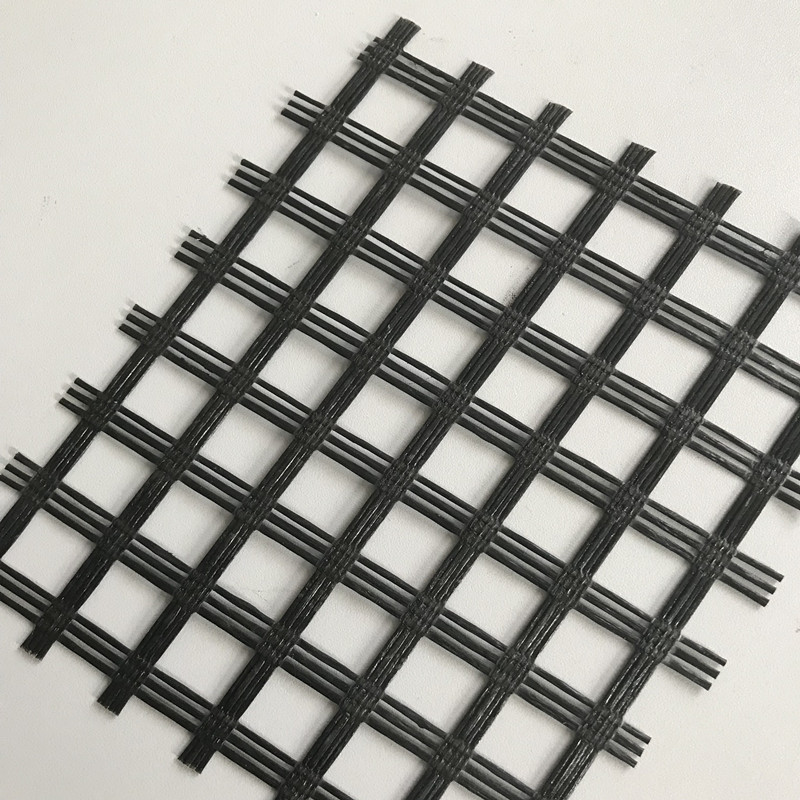 50 / 50KN Glasvezel Geogrid voor bodemstabilisatie