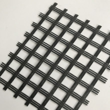 50 / 50KN glasfibergeogrid för jordstabilisering