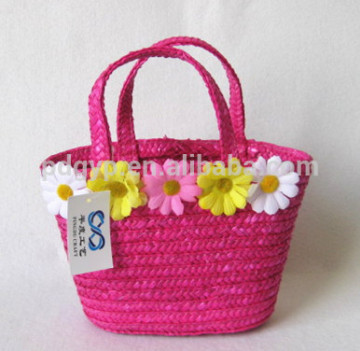 Children straw basket