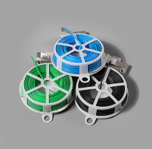 Solid Color Paper Twist Tie Bag Closing