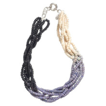 Braided Plastic Necklace for Unisex