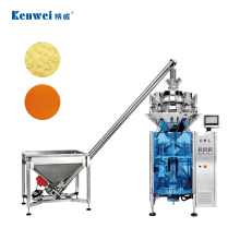 Automatic Coffee Powder and Wheat Flour Packing Machine for 50g to 1kg with Stand Up Zipper Bag Packaging
