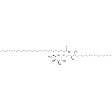 Hexacosanamida, N - [(1S, 2S, 3R) -1 - [(aD-galactopiranosiloxi) metil] -2,3-di-hidroxiheptadecil] CAS 158021-47-7