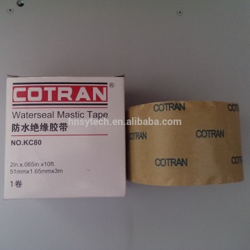 High quality COTRAN NO.KC80 Water seal Mastic Tape / No.KC80 / water proof tape / water seal tape / Rubber Mastic Tape