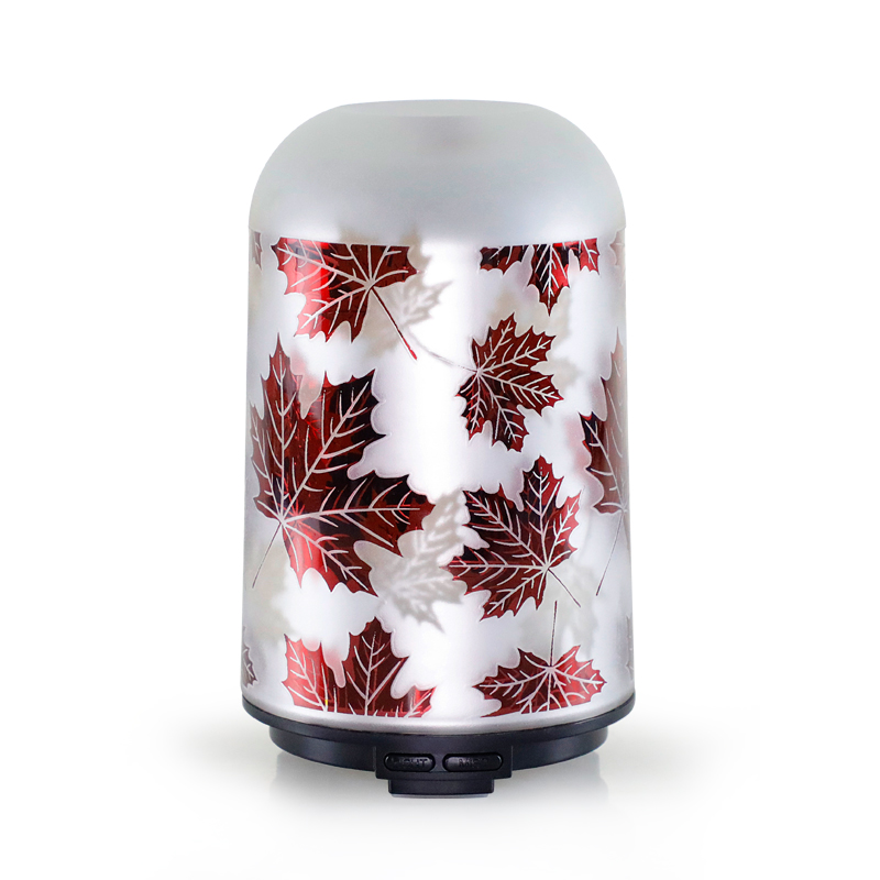 Borong Maple Leaf Glass Deffuser Aroma Diffusers Baru