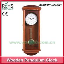 Wooden clock classical clock european style pendulum clock