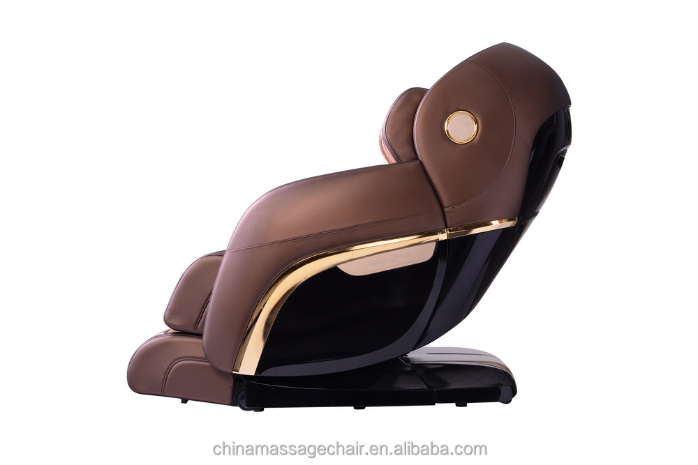 RK-8900 Cream 4D L-shape smart AI massage chair with zero gravity