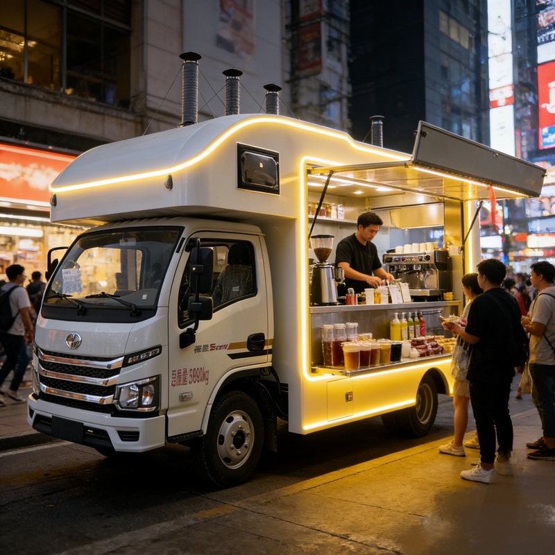 کامیون غذای دریایی Ceviche Ceviche Seafood Food Truck