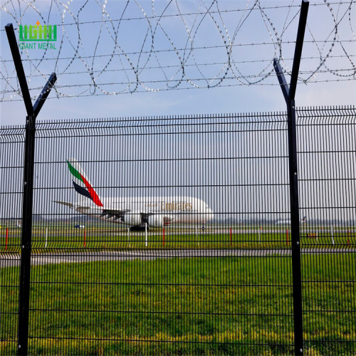 Steel picket fence airport wests