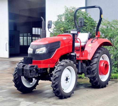 4 Wheel Drive 4x4 55HP Mini Wheel Farm Tractor