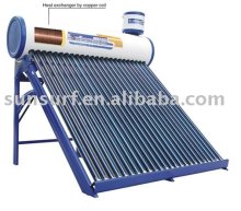 copper coils solar heaters